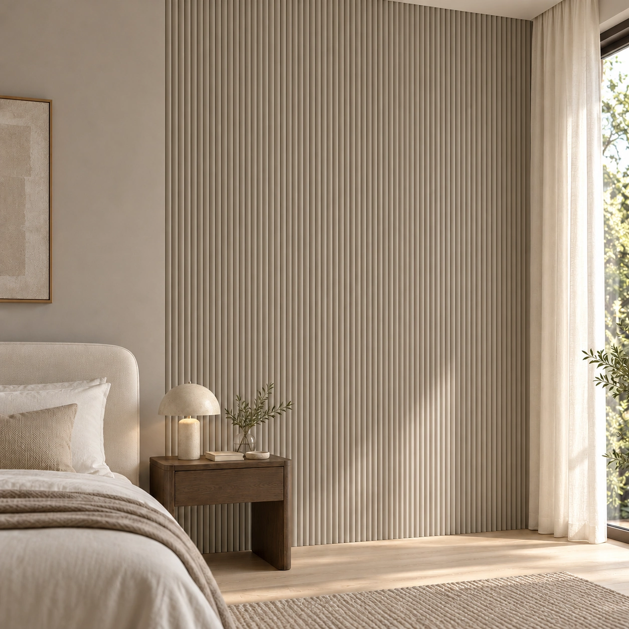 MDF Wall Panel - Milk Tea PC1-47