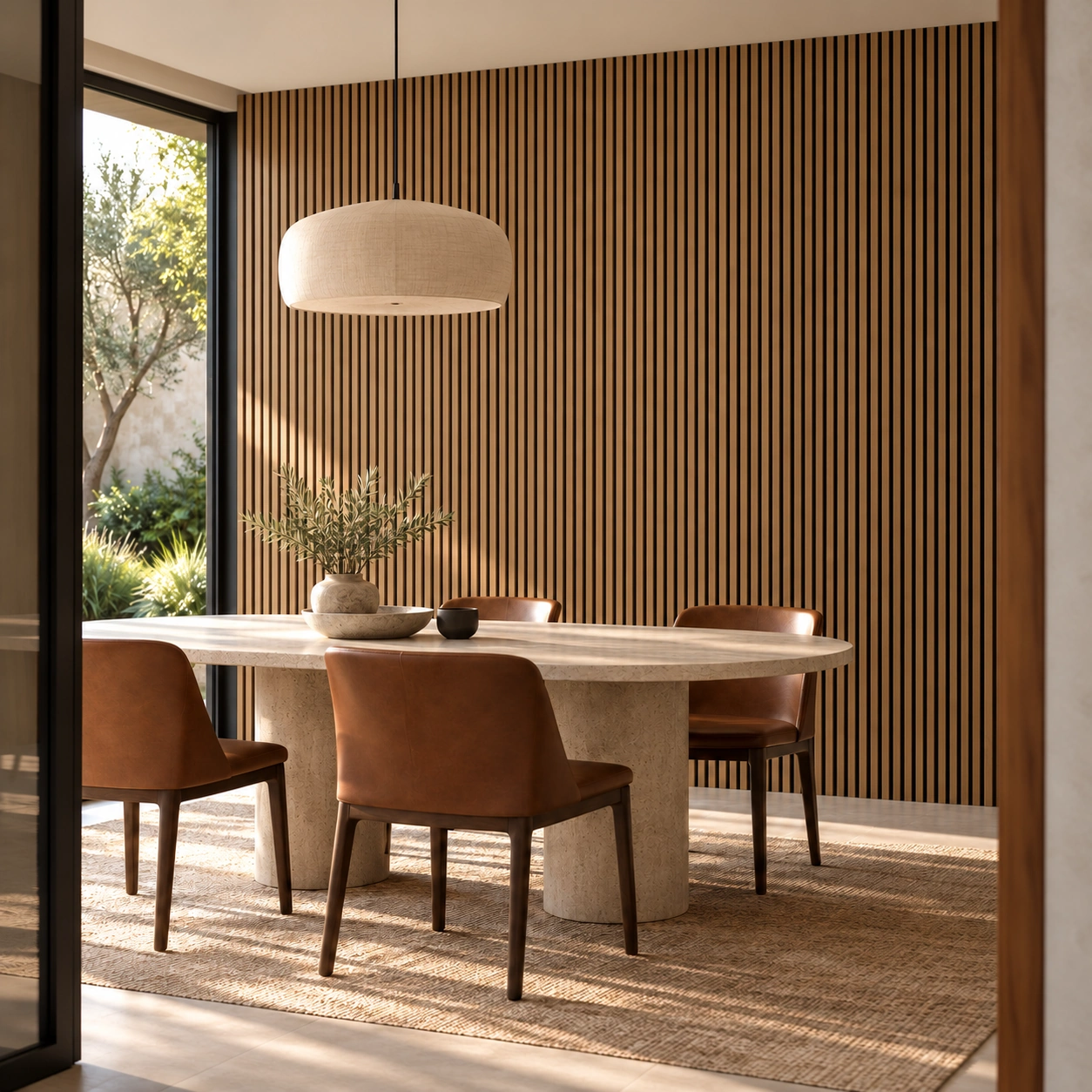 Acoustic Wall Panel - Yellow Oak PM1-14 project 1